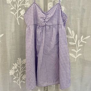 Lilac Gingham Babydoll💜